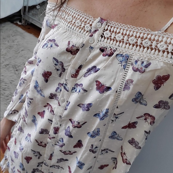 LAST 1🌟Cream butterfly dress 🦋 - Picture 7 of 7